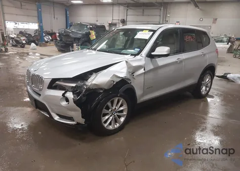 2014 BMW X3 xDrive28I from USA, damaged, VIN 5UXWX9C58E0D23402